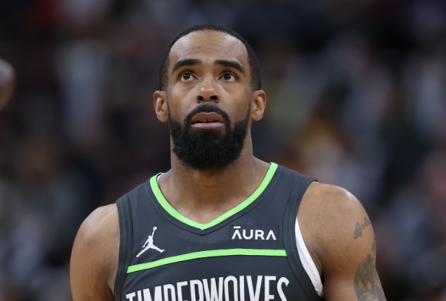 Timberwolves veteran Conley out with injury as Nuggets host Timberwolves in Battle for the Sky