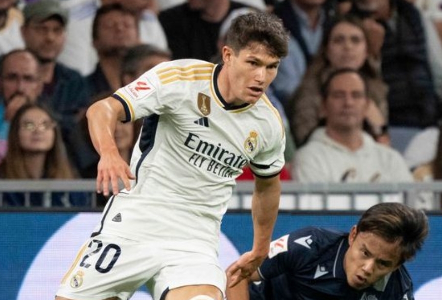 Real Madrid defender Fran Garcia: Very happy with the victory over Alaves!