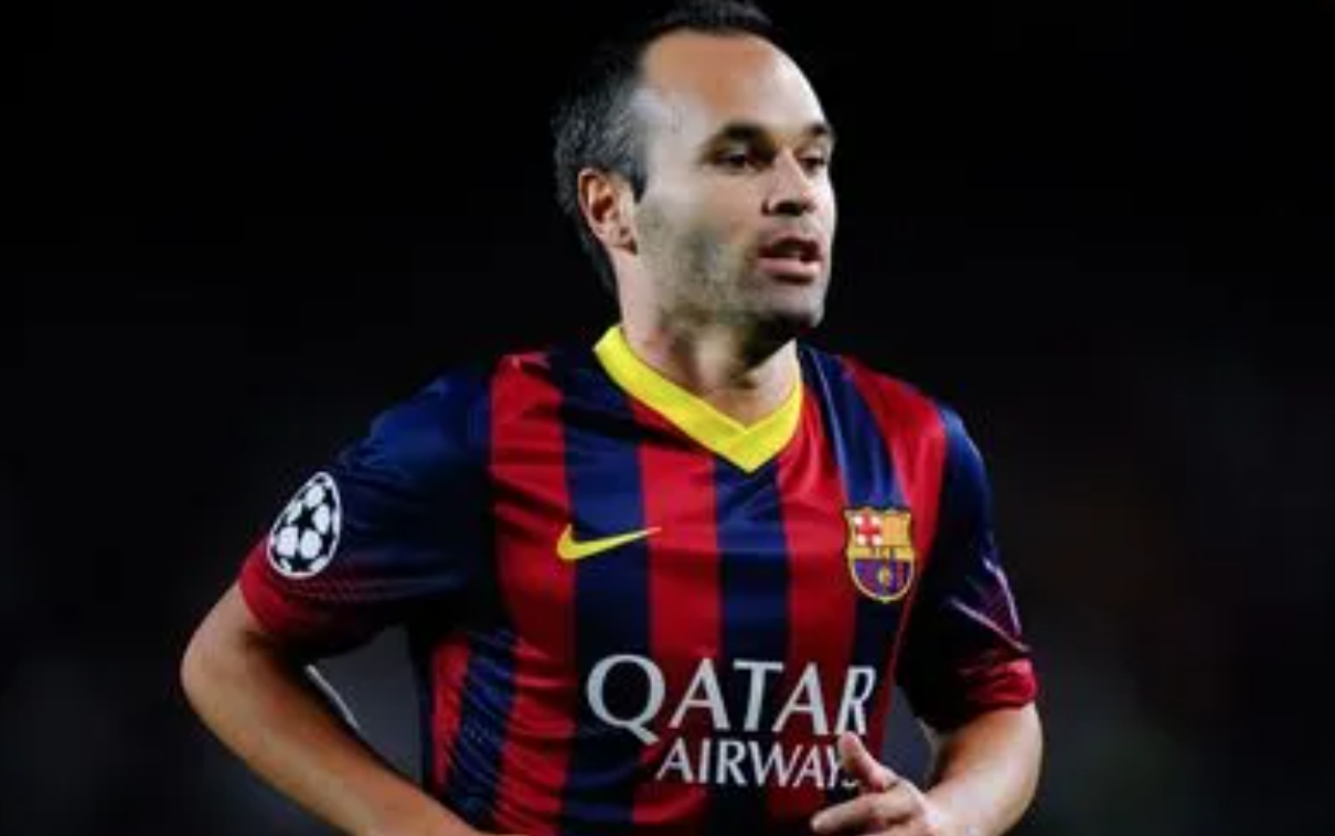 Legend returns Iniesta shows his love for soccer again as legend Iniesta crosses the border