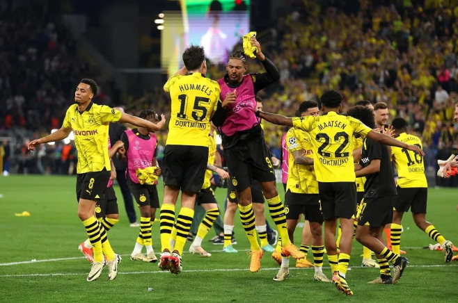 Champions League - Dortmund 1:0 Paris, Phil Krügers Siegtreffer Mbappe trifft den Pfosten