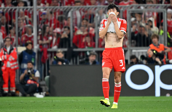 Minjae Kim suffers minor injury, leaves early in Bayern's 2-0 win over Wolfsburg