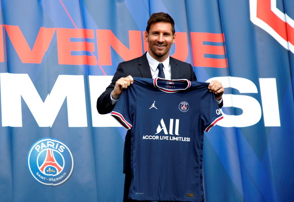 Why is Paris Saint-Germain player Lionel Messi called the Ballon d'Or?