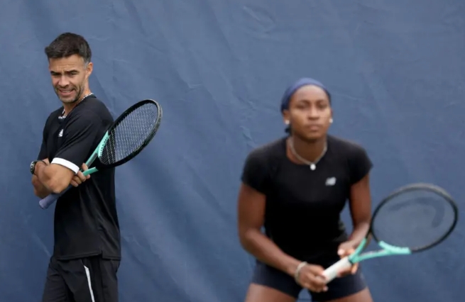 Coach Pere Riba details shocking split from Coco Gough after U.S. Open win