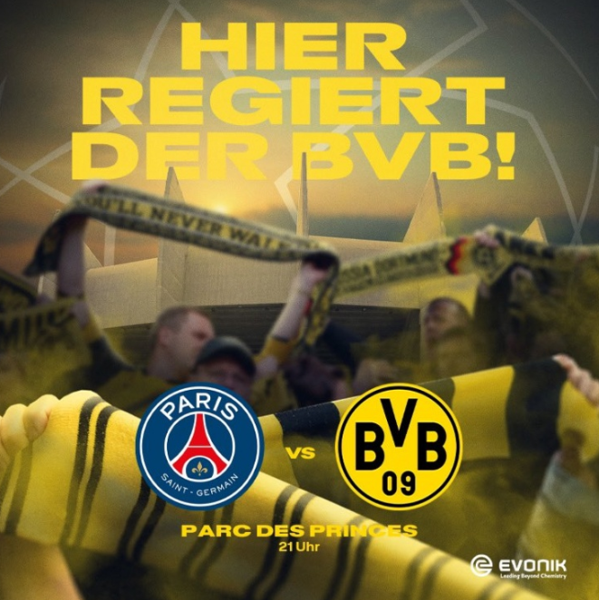 Borussia Dortmund challenge Paris in decisive Champions League semi-final second leg