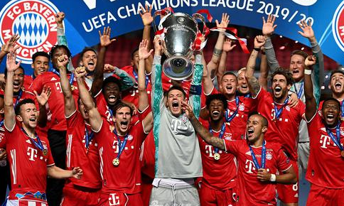 Bayern wins the Champions League