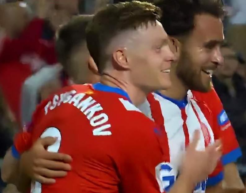 La Liga - Finale Girona 7-0 win Dovbik hat 24 goals temporarily topped the list of top scorers