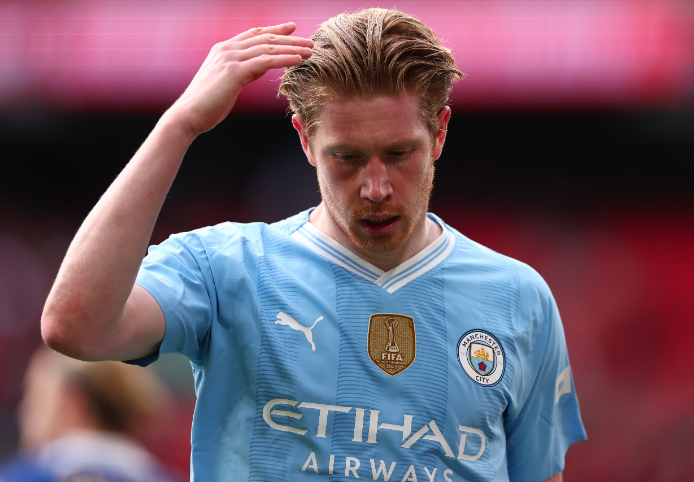 De Bruyne reveals after match: confrontation with Sarr was like being stabbed in the leg, status is good