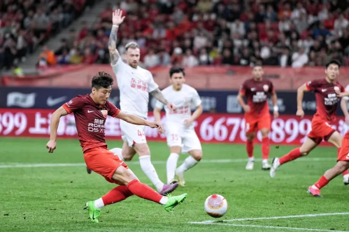 Chinese Super League - Seaport beat Yatai 5-2 to welcome three consecutive victories, Gustavo double, Wu Lei two shots and a pass