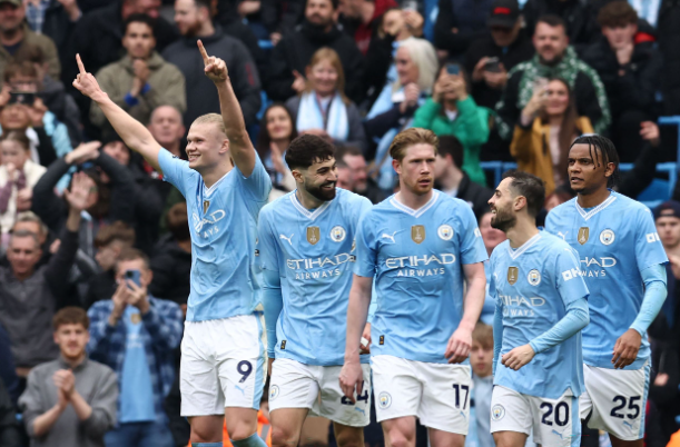 EPL - Man City besiegt Wolves mit 5:1, Harland macht daraus einen großen Vierer.