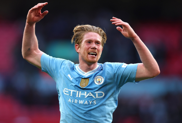 Saudi Arabia interested in De Bruyne, or free to sign when contract expires next summer