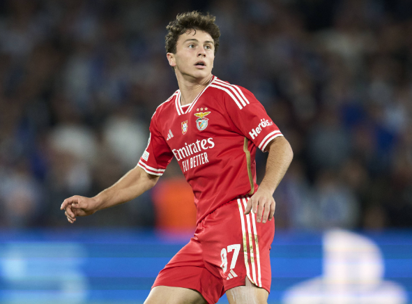 Benfica's €120 million bid for Joao Neves draws attention from several giants