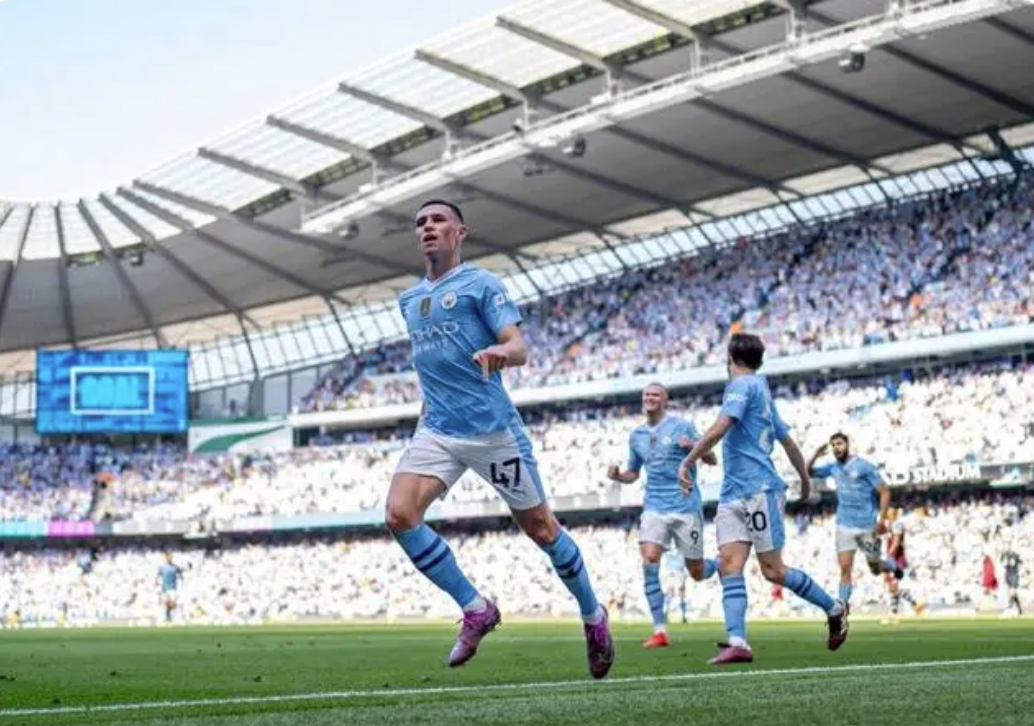 Premier League - 3-1, Premier League title! Best in history! Man City make it 4 in a row!