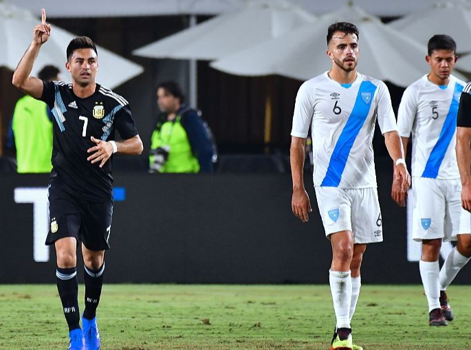  Fußball-Freundschaftsspiel: Guatemala gegen Argentinien - Bericht