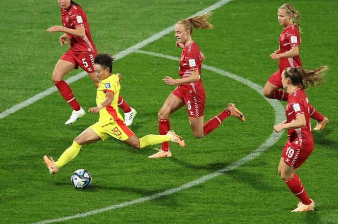  How many times has the Chinese women's soccer team made it to the World Cup?