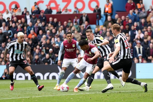 Two goals saved for Villa, who will be playing in Europe.