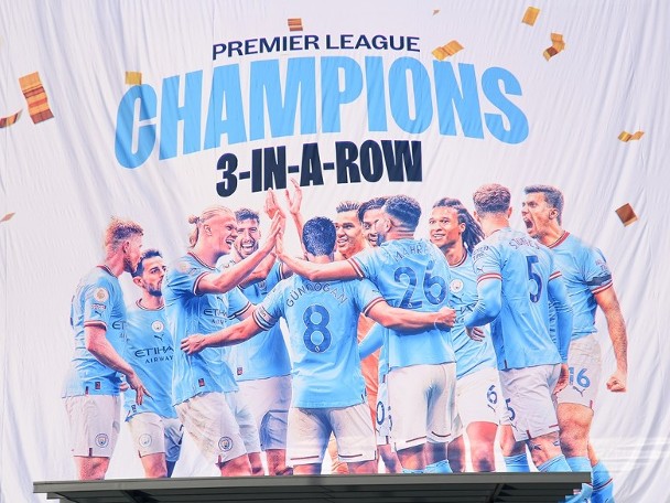 Man City's "Triple Crown" passes the 1st hurdle, 2.8 billion bonus for winning all 3 trophies.