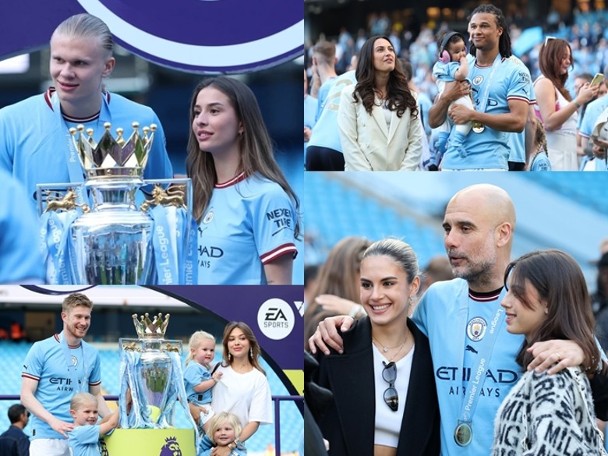 Manchester City party 'focuses on women' as Xalanta's girlfriend makes rare dating appearance