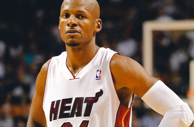  What's Ray Allen's point total?