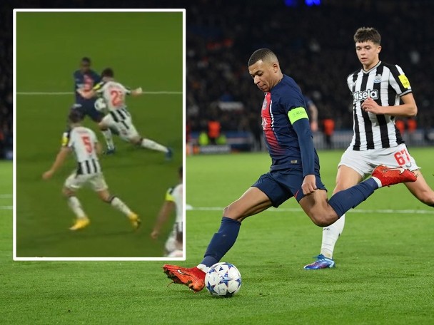 PSG get controversial 12-yarder 8 minutes of extra time to force draw with Newcastle