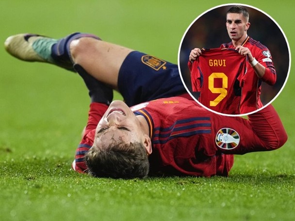 Spain's painful win Gavi seriously injured or out for final week