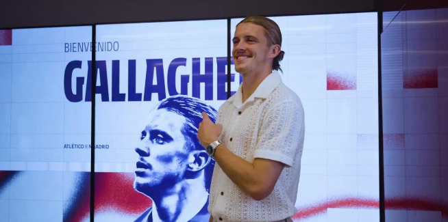 Gallagher looks ahead to Atletico career: aiming for title, Metropolitano is stunning