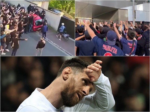 PSG Fans Demonstrate for the Death of Mesnimar