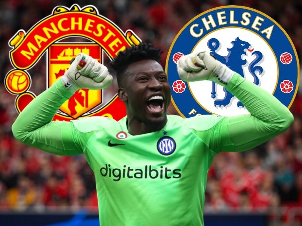 Man Utd and Che for the African goalkeeper, Inter demanded this price.