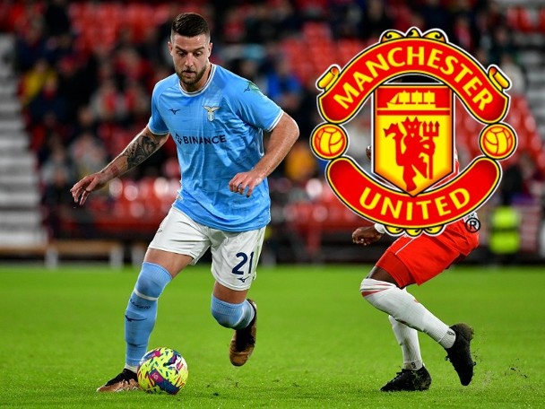 Lazio is willing to sell his ace midfielder for a flat fee, so here's United's chance.