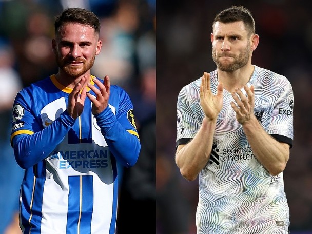 Liverpool Brighton swap midfielders, Mina for McAleese.