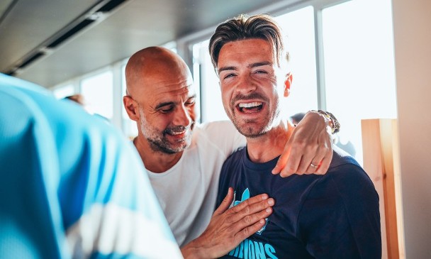 Man City celebrates winning the title with a frenzy, and a clip of their bloodthirsty bid for the title has been released.