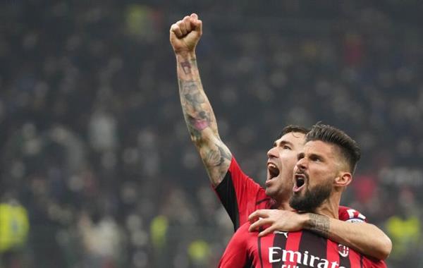 Serie A 21/22 - Inter Milan 1-2 AC Milan - Giroud's consecutive breakthroughs help the Red and Blacks to a comeback win