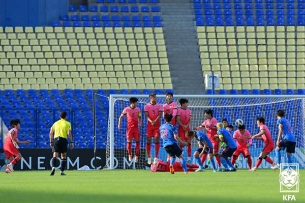 U23国足0-3惨败日本引炮轰：毁灭一役震惊韩媒！