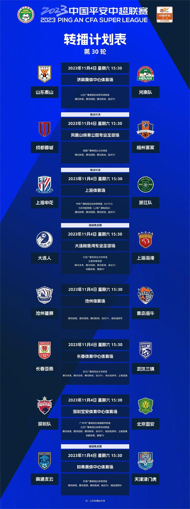 CCTV5ライブ神華戦浙江、AFCチャンピオンシップ予選スクランブル白熱、降格サスペンスジレンマ選択！