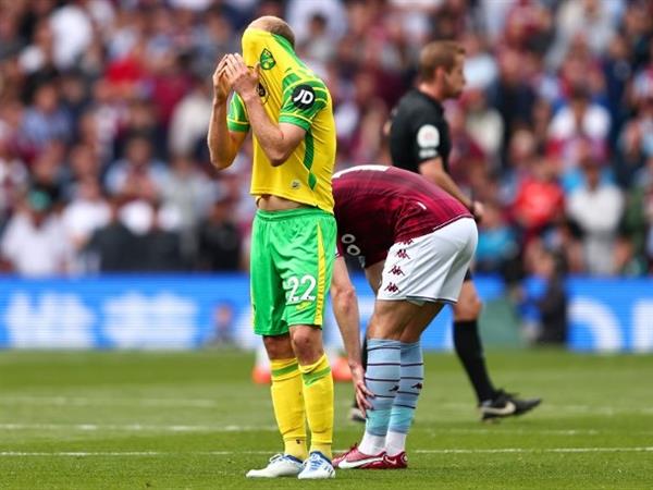 Norwich fell into the relegation abyss four rounds early with a crushing defeat to Villa!