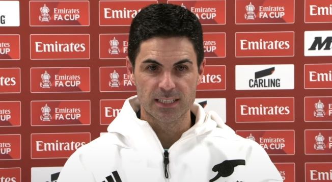 Arteta vows to win FA Cup glory and take on Manchester United's historic battle at full strength!