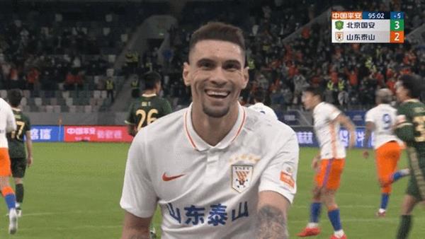 “莫伊塞斯双响惊魂！泰山国安3-3惊天绝平！”