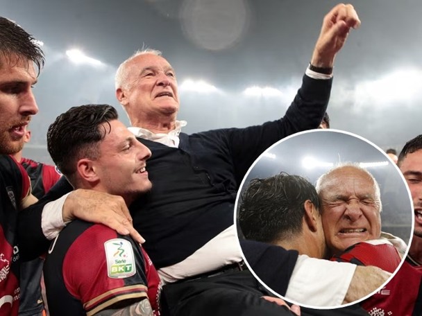 Cagliari explodes at the top of Serie A with the help of Grandpa Cloud's God!