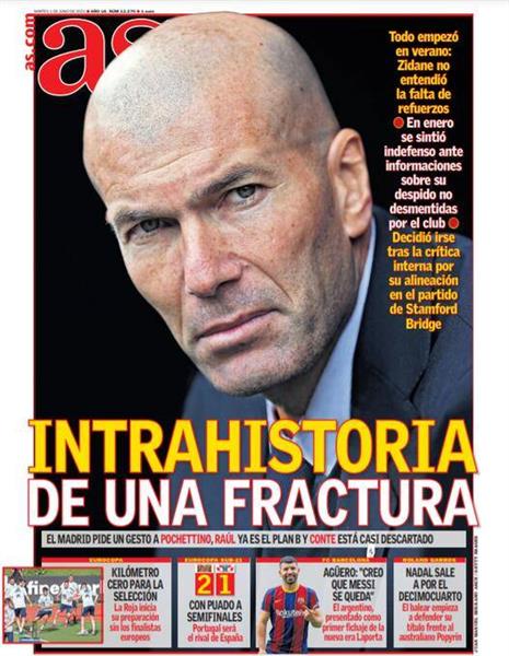 Zinedine Zidane's comments draw ire from Real Madrid's top brass as courage to criticize is questioned