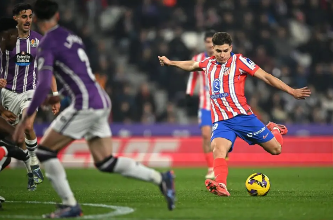 Atletico Madrid started strongly, sweeping Valladolid 5-0!