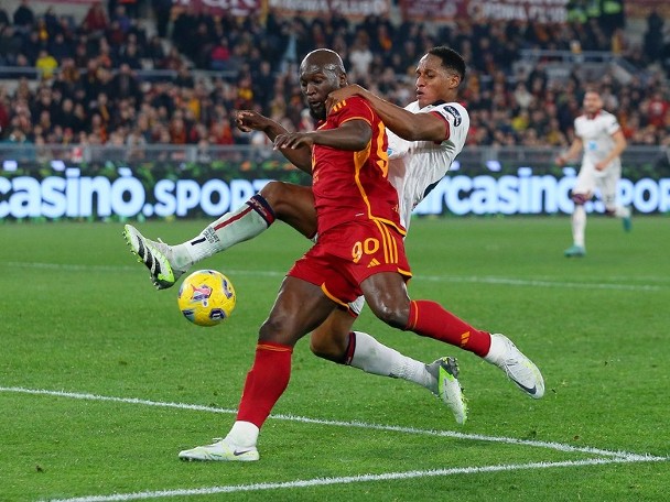 Lecce's passionate battle at home, Roma's god steals the show with a single strike