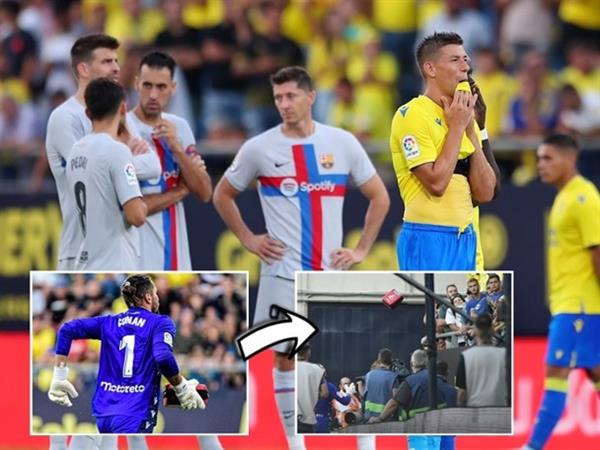 Barcelona top of the table happy news! Cádiz goalkeeper guards distraught fans in shock!