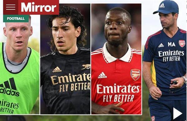 [Exclusive] Gunners' big clearout! Arteta streamlines squad as 8 will be for sale draws heat