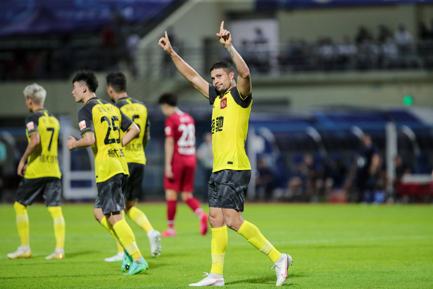 Ackerson scores! Dorado tied the game! Guangzhou and Henan Songshan drew 1-1!