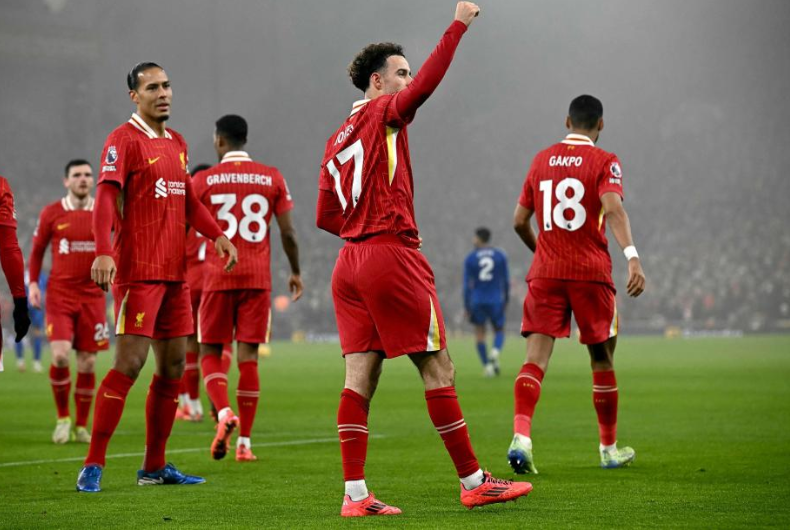 Liverpool comeback against Leicester City! Gakpo, Jones and Salah in a trio of swords!