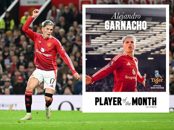 Manchester United's Man of the Month for October: Alejandro leads the way!